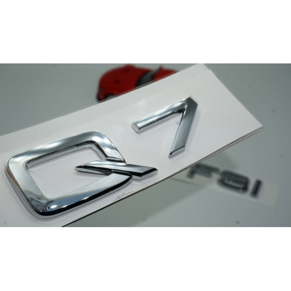 Audi Q7 30 TFSi Krom ABS 3M 3D Bagaj Yazı Logo Orjinal Ürün ürün görseli 1