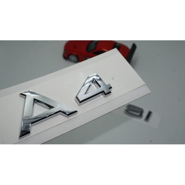 Audi A4 40 TFSi Krom ABS 3M 3D Bagaj Yazı Logo Orjinal Ürün ürün görseli 1