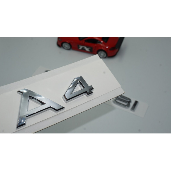 Audi A4 35 TFSi Krom ABS 3M 3D Bagaj Yazı Logo Orjinal Ürün ürün görseli 1