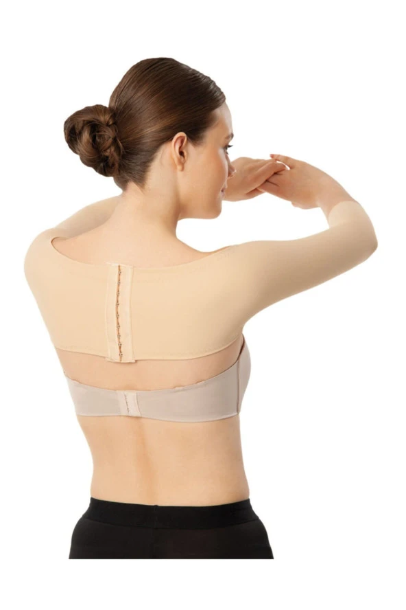 Liposuction Unisex Bej Korse Agraflı Ko VARİTEKS 129 ürün görseli 1