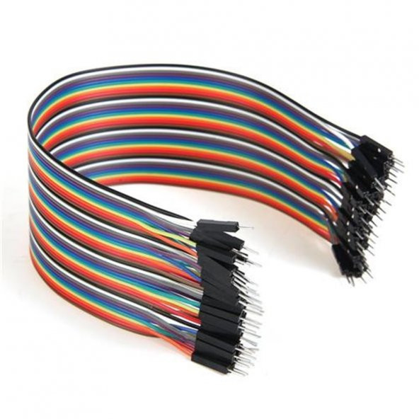 30cm 40 Pin Ayrılabilen Erkek-Erkek Jumper Kablo ürün görseli 1