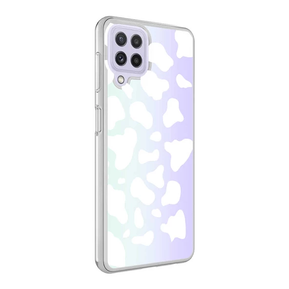 Galaxy M22 Kılıf Zore M-Blue Desenli Kılıf ürün görseli 1