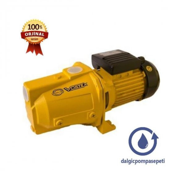 Vortex Super Jet 150 - 9 mt. Emişli Jet Pompa - 1,5 Hp ürün görseli 1