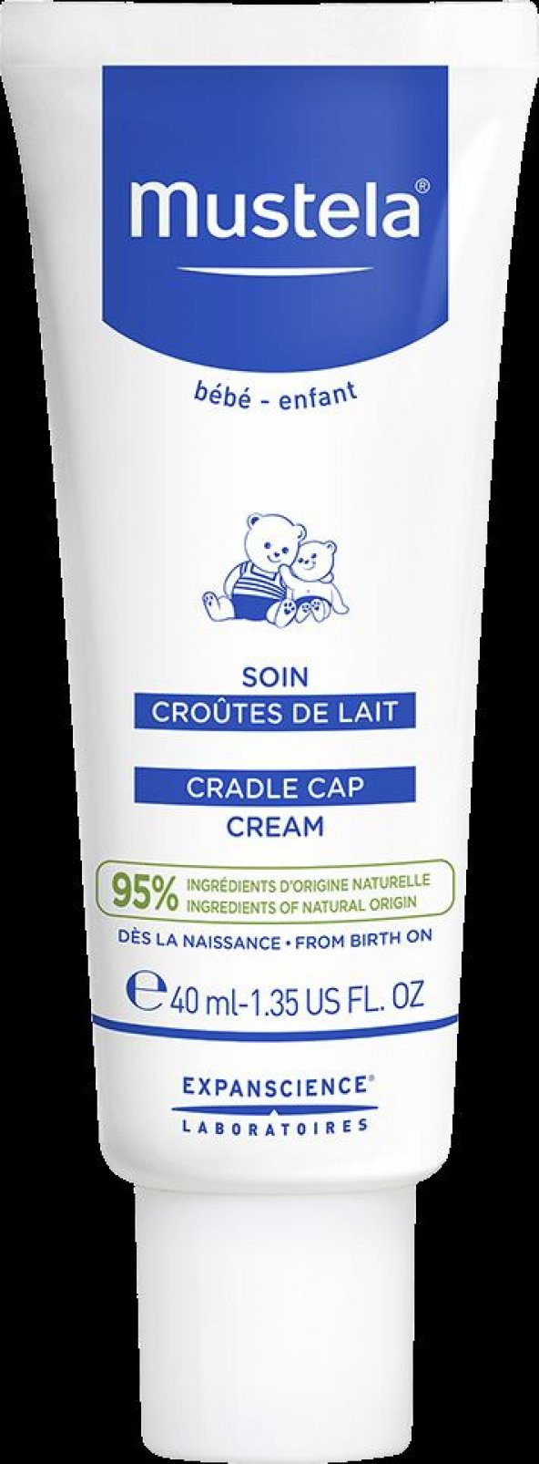 Mustela Cradle Cap Cream 40ml - Saç Bakım Kremi ürün görseli 1