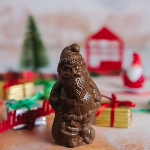 Noel Baba Küçük Figür Çikolata - Resim 2