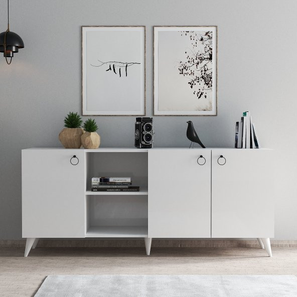 Buse Konsol Beyaz - KSL0301 - Resim 2