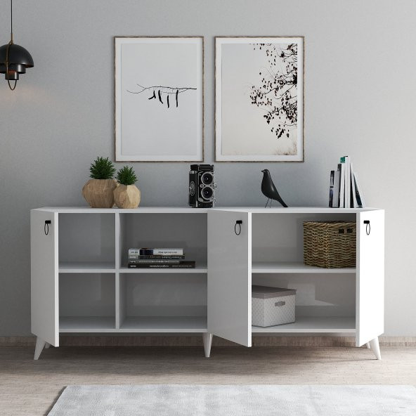Buse Konsol Beyaz - KSL0301 - Resim 3