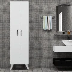 2 Kapılı 49cm Banyo Dolabı Beyaz - BDL0101 ürün görseli 1