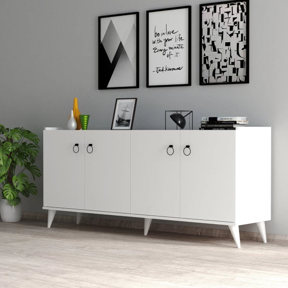 Modern Konsol Beyaz - KSL0101 - Resim 2