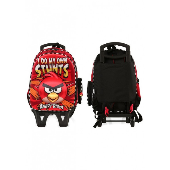 Angry Birds Çek Çek Çanta Kabartma Resim ürün görseli 1