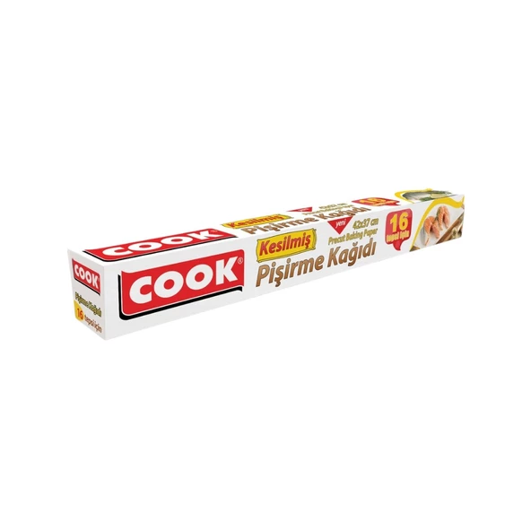 COOK Kesilmiş Pişirme Kağıdı 16 Yaprak ürün görseli 1