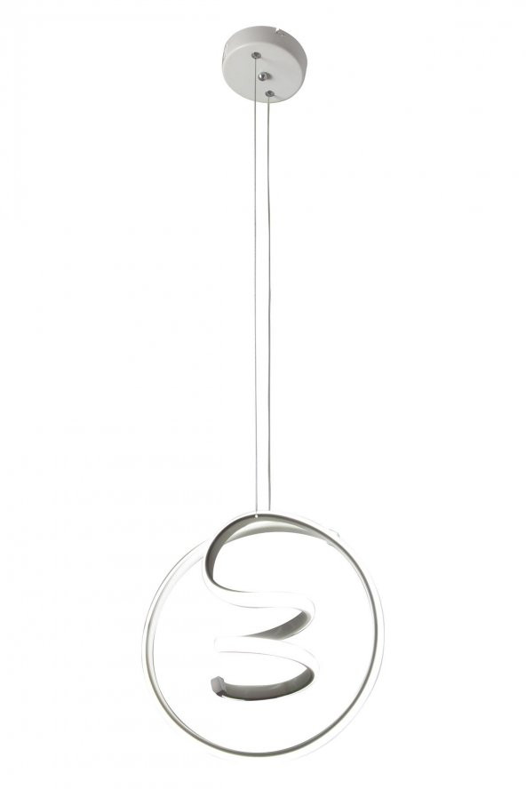 D-light Diamond Ledli Avize Beyaz - Resim 4