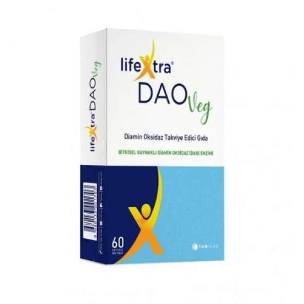Lifextra Dao Veg 60 Tablet ürün görseli 1
