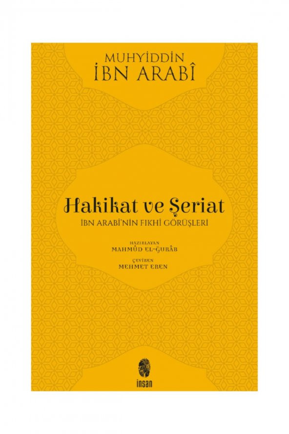 Hakikat Ve Şeriat / Ibn Arabinin Fıkhi Görüşleri / 9786258314335 ürün görseli 1