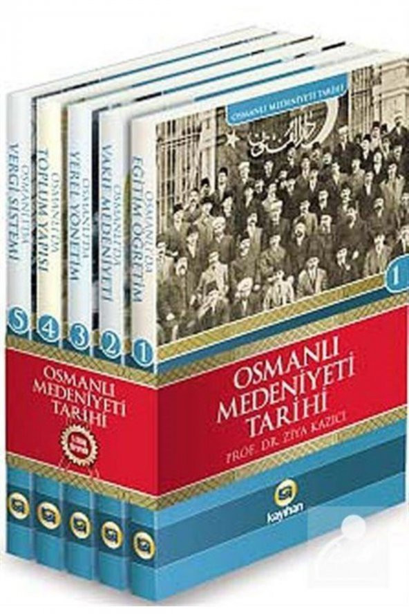 Osmanlı Medeniyeti Tarihi Seti (5 Kitap) ürün görseli 1