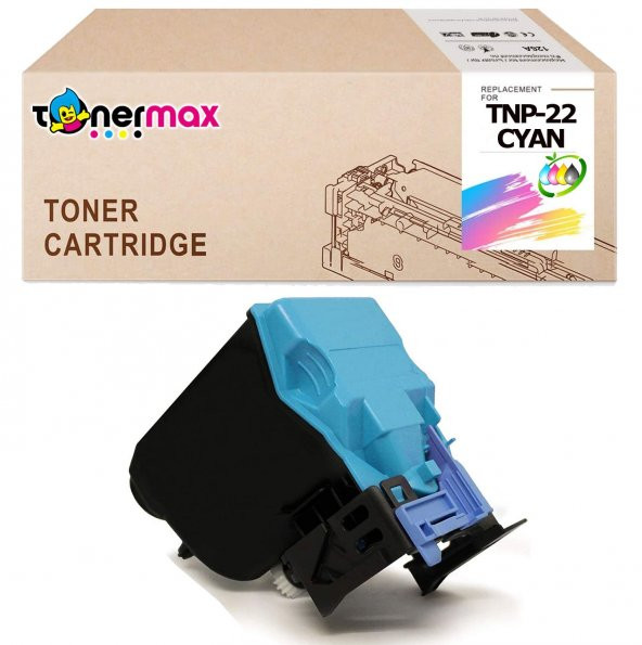 Konica Minolta TNP-22 Muadil Toner Mavi / Bizhub C35 / C35P ürün görseli 1