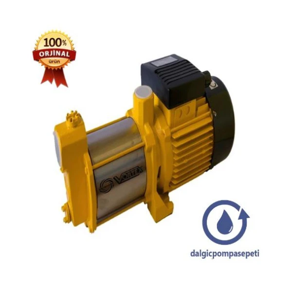 Vortex VKP 5-04 M-T- 6,5 mt. Emişli Çok Kademeli Santrifüj Pompa - 1,5 Hp ürün görseli 1