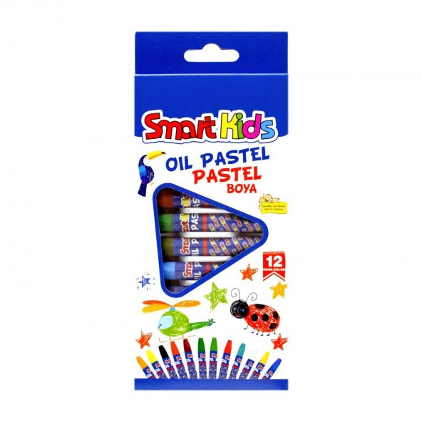 Smart Kıds 3557 Pastel Boya 12 Renk – 12 Li Paket ürün görseli 1