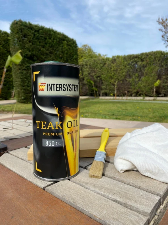 Teak Oil, Mobilyalarınız İçin Gerçek Tik Yağı, IROKO Yağı, Ahşap Bakım 850 cc ürün görseli 1