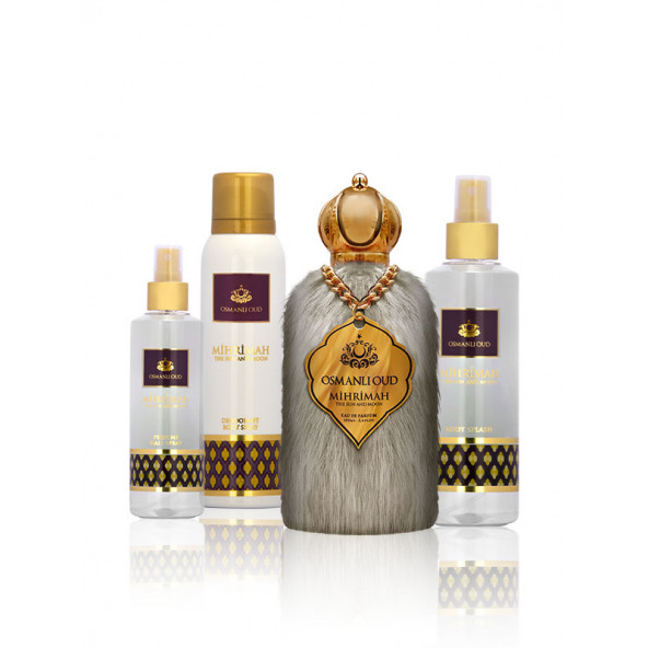 Mihrimah The Sun and Moon 100ML + SAÇ SPREYİ 100ML + Vücut Spreyi 150ML + DEODORANT 150ML ürün görseli 1