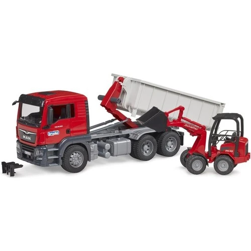 Bruder Man Tgs Damperli Kamyon & Schaffer Yükleyici BR03767 ürün görseli 1