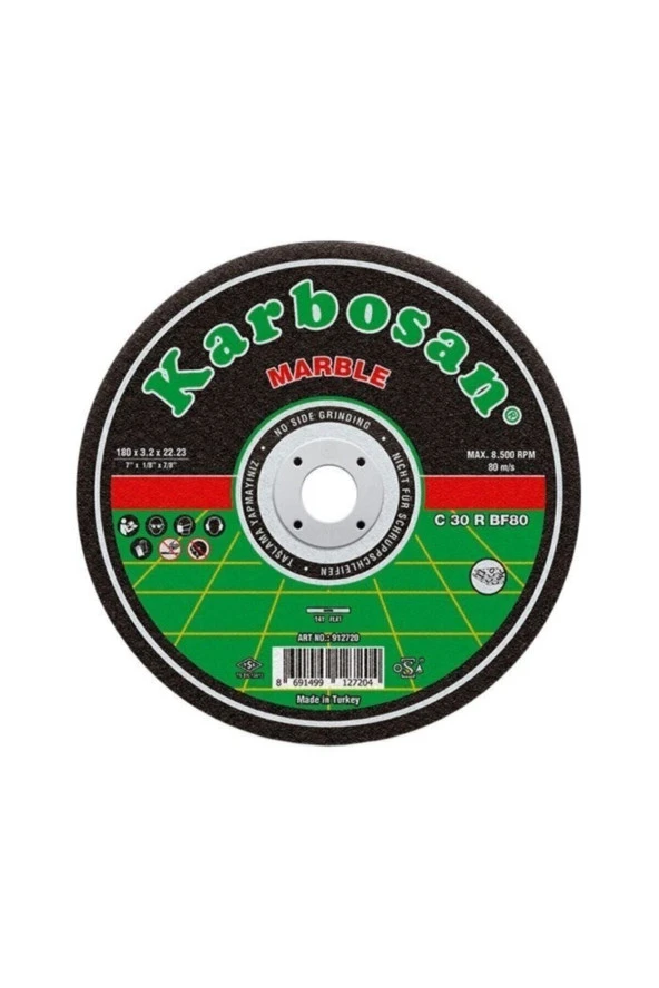 KARBOSAN Mermer Kesici Taş 180 X 3.2 X 22.23 ürün görseli 1