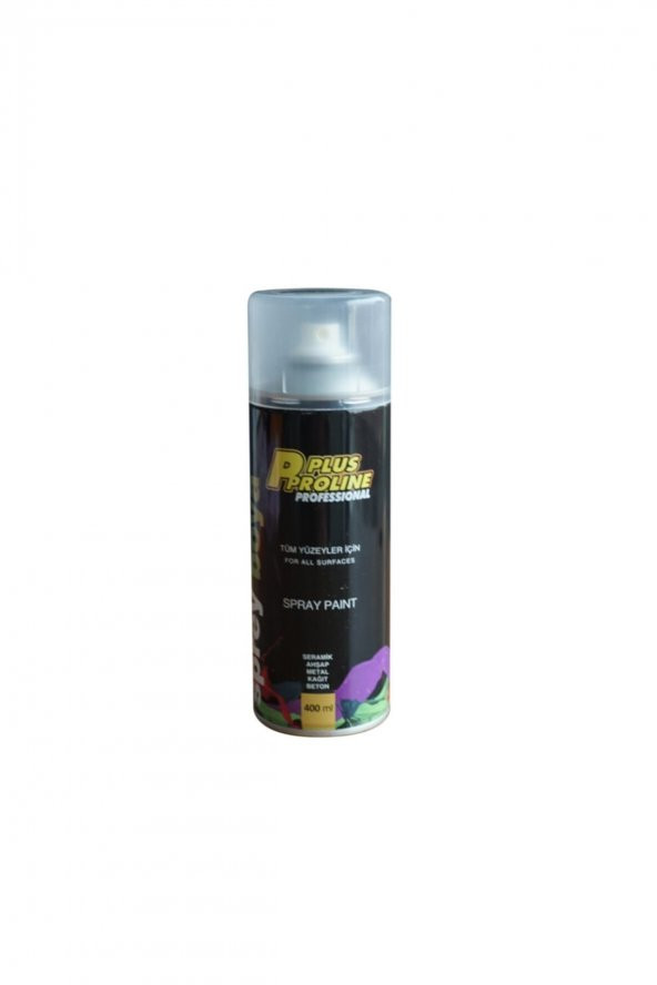 PLUS PROLİNE Professional Sprey Boya Siyah ürün görseli 1