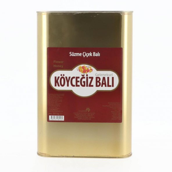 Kb Köyceğiz Balı Çiçek Balı 15 Kg Teneke - Resim 2