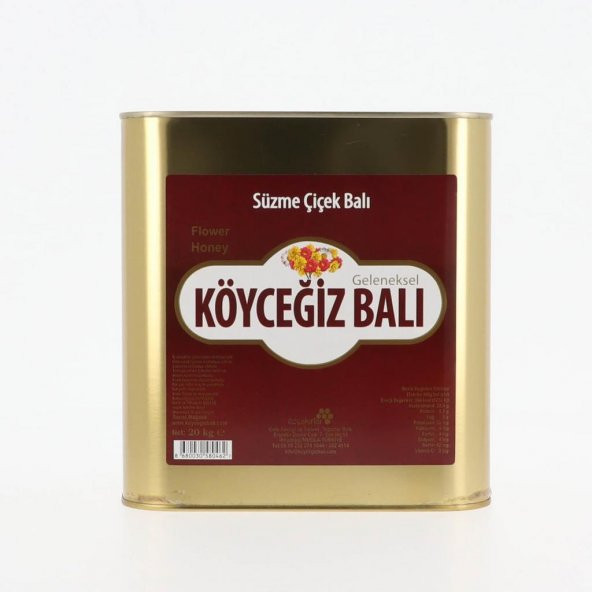 Kb Köyceğiz Balı Çiçek Balı 10 Kg Teneke - Resim 2