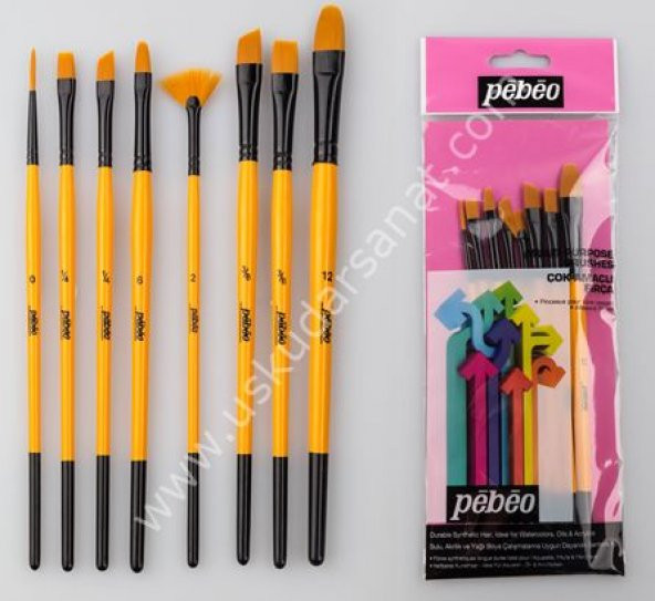 Pebeo Fırça Seti Çok Amaçlı Set 7 ürün görseli 1