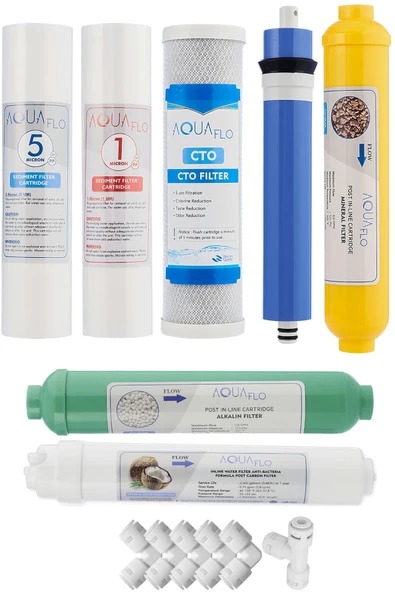 Açık Kasa Su Arıtma Cihazı 7li Filtresi Set ürün görseli 1