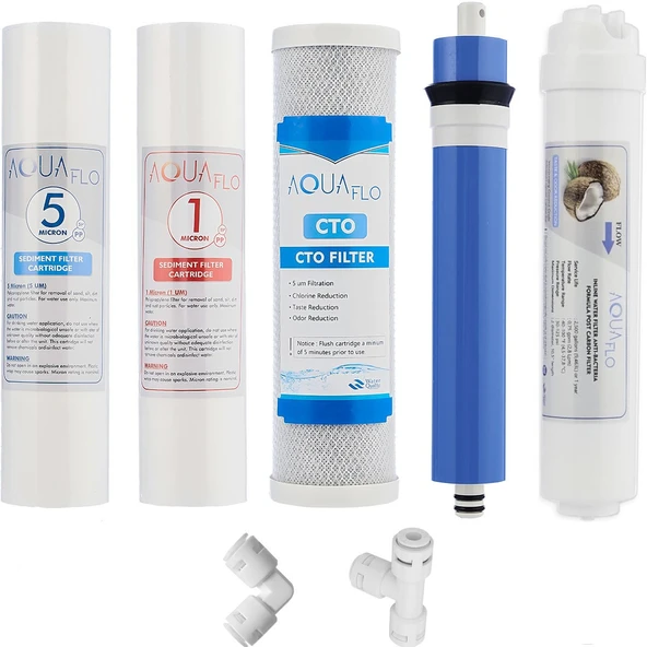 Açık Kasa Su Arıtma Cihazı 5li Filtresi Set ürün görseli 1