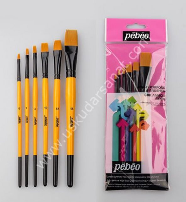 Pebeo Fırça Seti Çok Amaçlı Set 3 ürün görseli 1