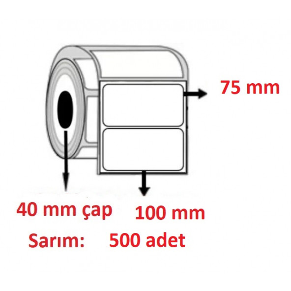 PP OPAK 100X75 ( 500lü ) ürün görseli 1