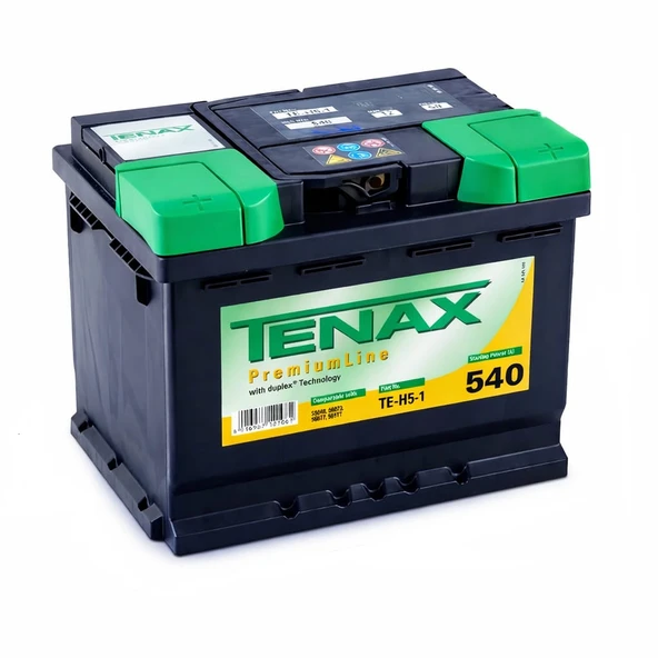 Tenax 12 V 60 Ah Amper 540A En Varta Akü Üretimi ürün görseli 1