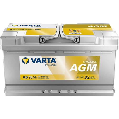 Varta Silver Dynamic G14 (A5) Start-Stop Agm 12 V 95 Ah 850Cca Akü ürün görseli 1
