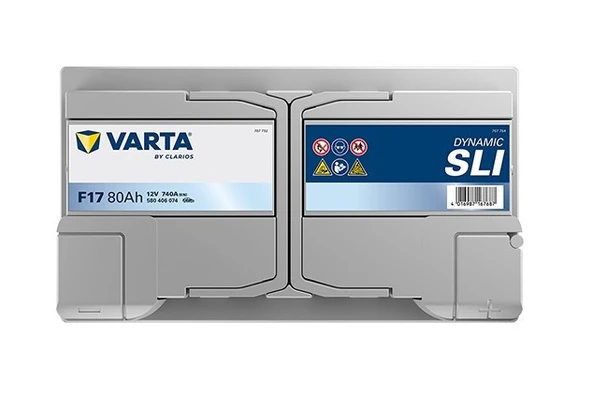 PTTAVM: Varta Blue Dynamic F17 12 V 80 Ah 740 CCA Akü