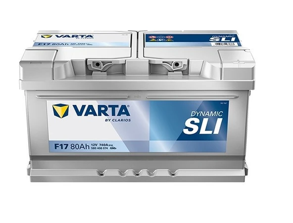 Varta Blue Dynamic F17 12 V 80 Ah 740 CCA Akü ürün görseli 1
