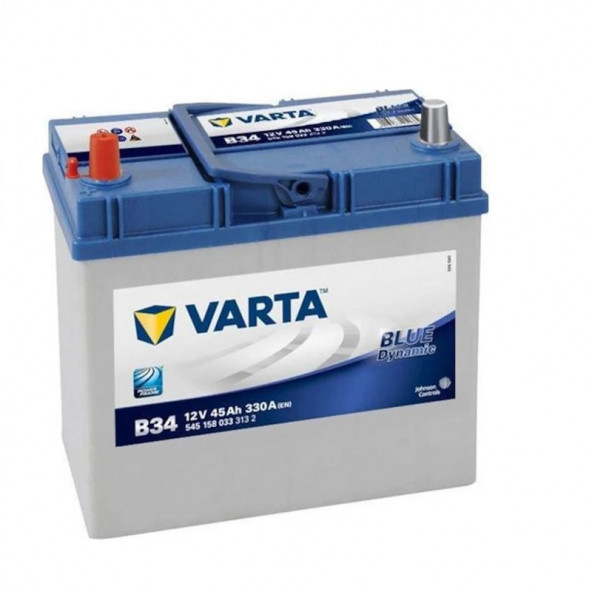Varta Blue Dynamic B34 Ters Kutup 12 V 45 Ah 330 A(En) Akü ürün görseli 1