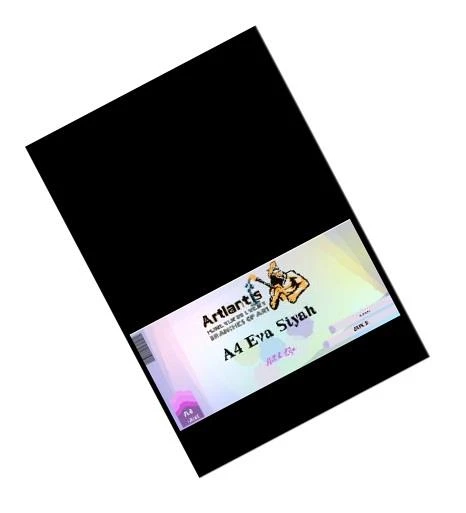 Siyah Eva A4 20x30 5 Adet Artlantis Eva 20*30 ürün görseli 1
