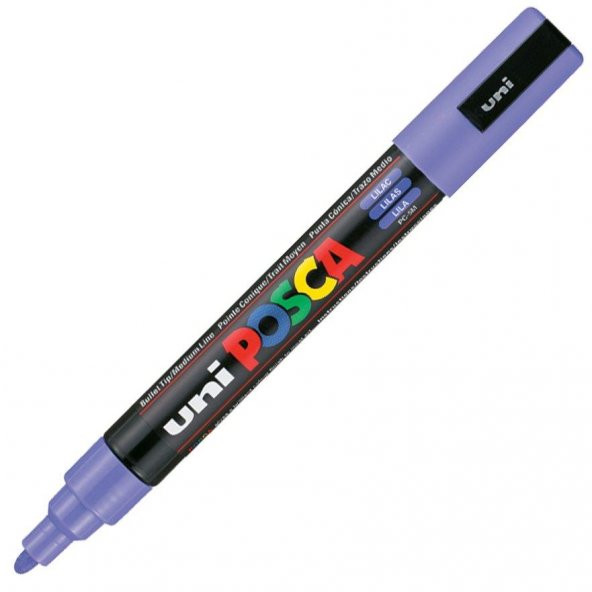 UNI POSCA SU BAZLI MARKOR LEYLAK 1 LI (PC-5M) ürün görseli 1
