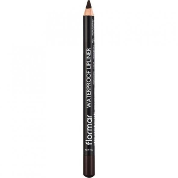 Flormar Waterproof Lipliner - Suya Dayanıklı Dudak Kalemi No:242 Deep Bordeaux 1.14 gr ürün görseli 1