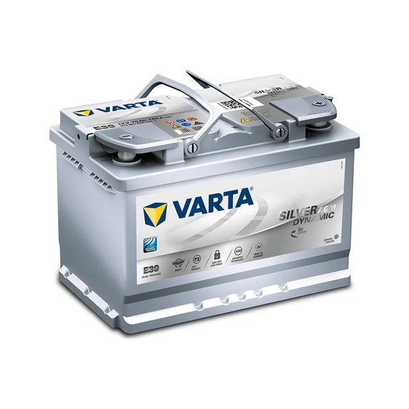 Varta Silver Dynamic E39 Start-Stop Plus AGM 12 V 70 Ah 760 CCA Akü - 2025 ürün görseli 1