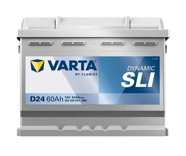 Varta Blue Dynamic D24 12 V 60 Ah 540 CCA Akü - 2025 - Resim 3