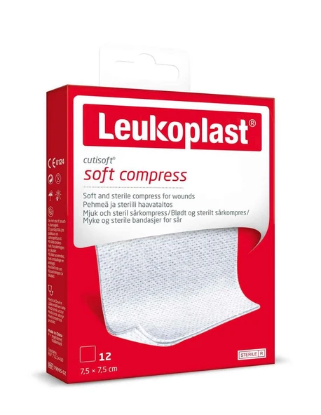 Cutisoft Soft Compress 7,5cm x 7,5cm Non Woven Yara Örtüsü ürün görseli 1