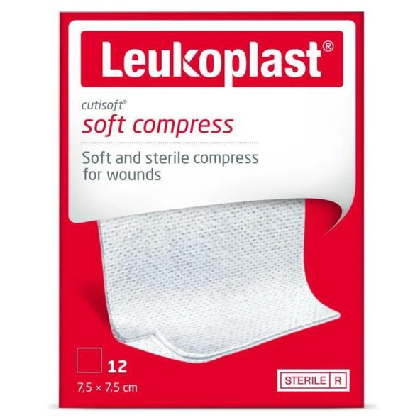 Cutisoft Soft Compress 7,5cm x 7,5cm Non Woven Yara Örtüsü - Resim 3