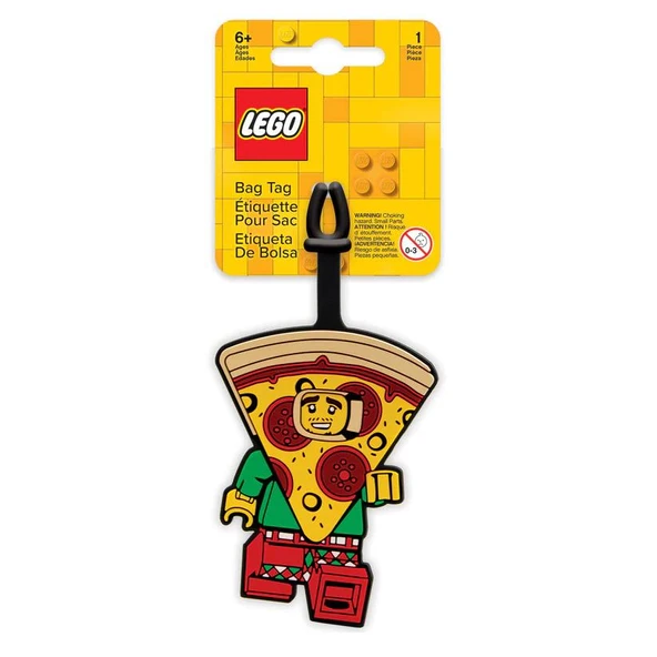 LEGO Gear 52935 Pizza Guy Bag Tag ürün görseli 1