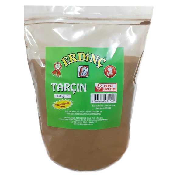 Erdinç Baharat Tarçın 400 gr ürün görseli 1