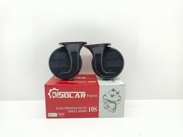 12V ÇİFT FİŞLİ DAT KORNA 510 HZ İNCE 410 HZ KALIN ürün görseli 1