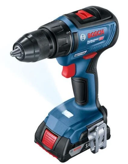 BOSCH GSR 18V-50 2Ah ÇİFT AKÜLÜ DELME VİDALAMA MAKİNESI ürün görseli 1